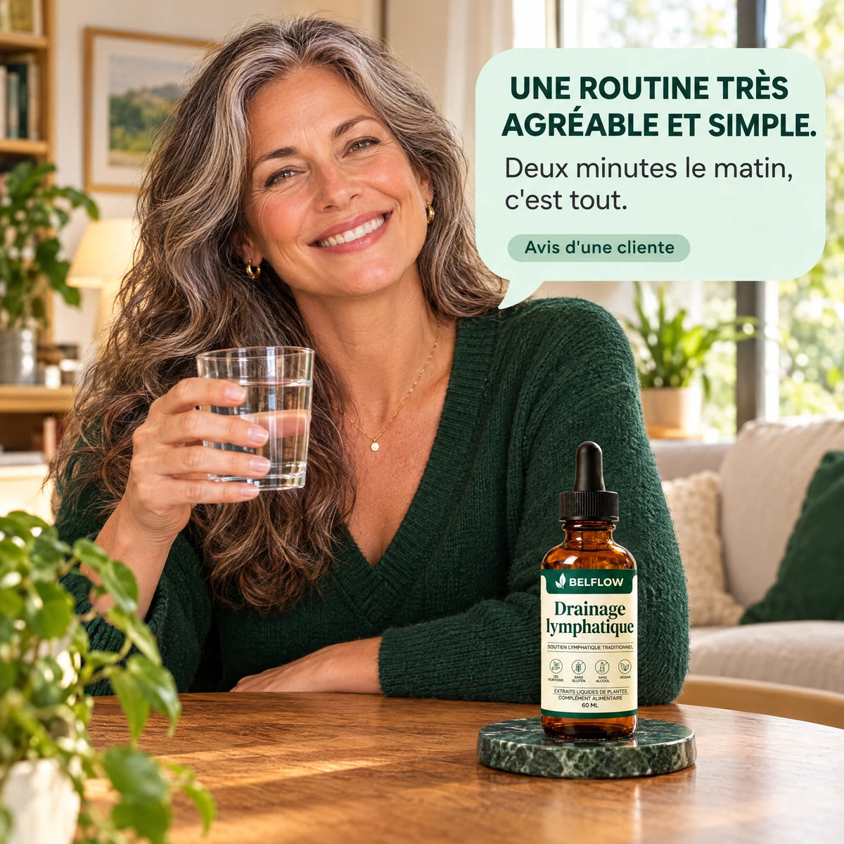 Avis client : une routine très agréable et simple avec Belflow le matin