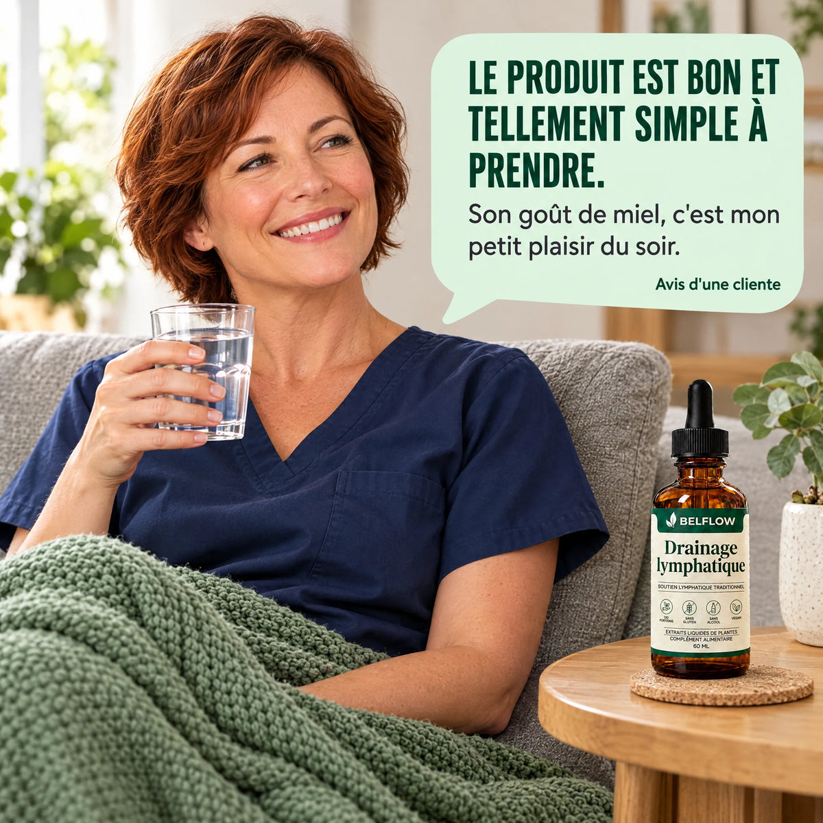 Avis client : produit bon et simple à prendre, goût de miel